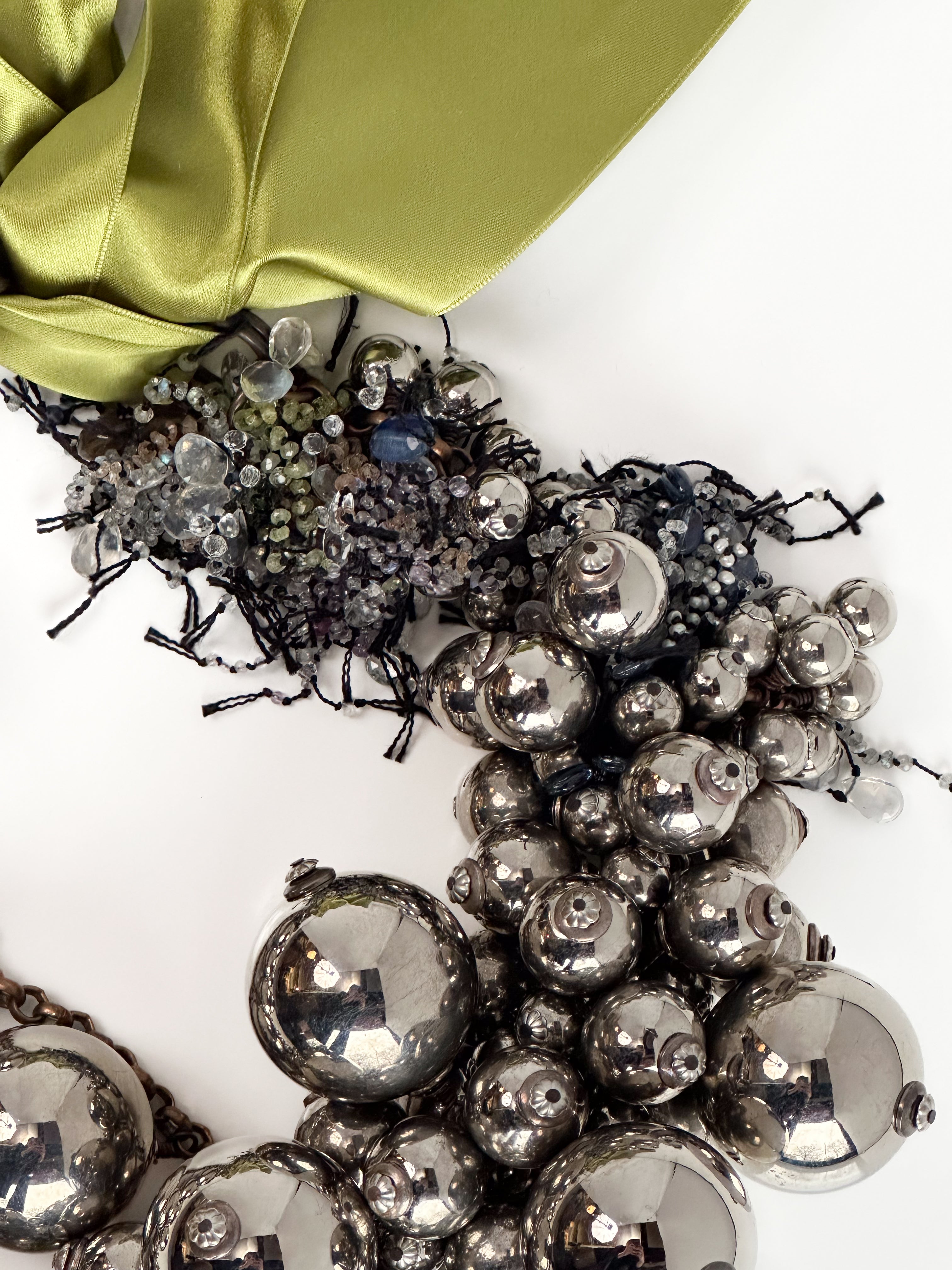 Bauble Cluster Necklace