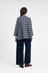 Wide Leg Pant in Indigo Japanese Cotton Denim