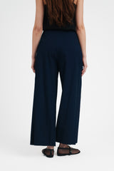 Wide Leg Pant in Indigo Japanese Cotton Denim