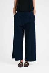 Wide Leg Pant in Indigo Japanese Cotton Denim