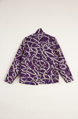 Omni Jacket in Vintage Japanese Silk Ikat