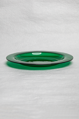 Emerald Green Glass Plate