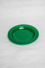 Emerald Green Glass Plate