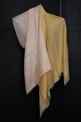 Ombre Scarf in Yellow & Peach