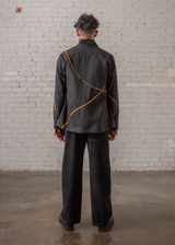 Curve Pant in Black Corduroy