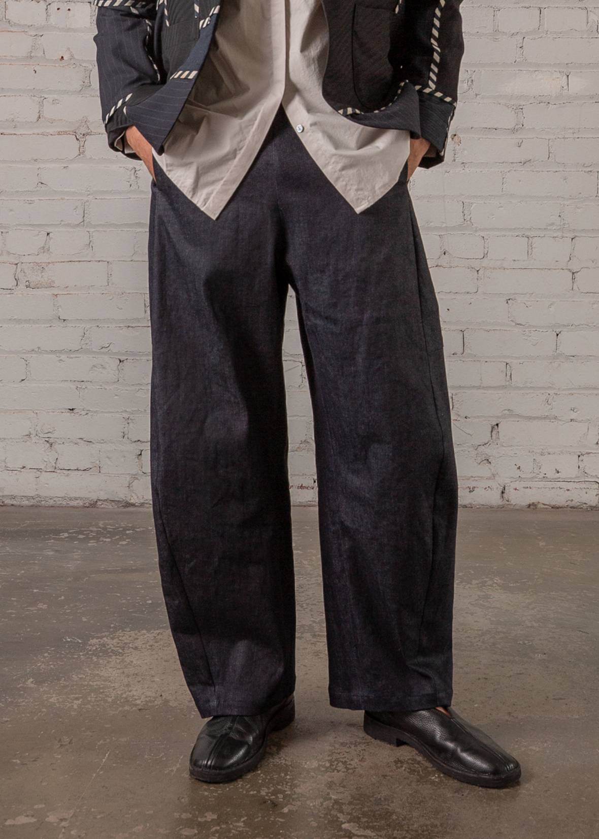 Curve Pant in Japanese Indigo Denim