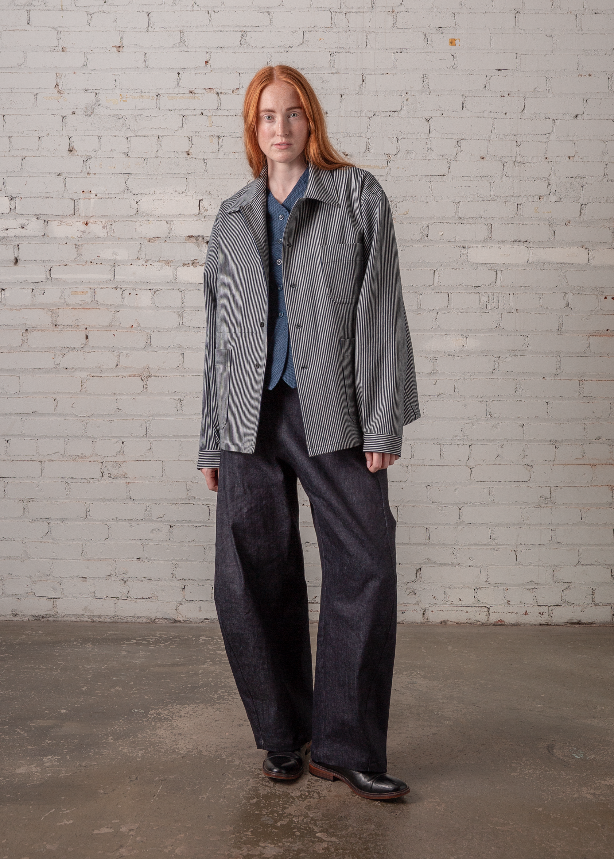 Curve Pant in Japanese Indigo Denim