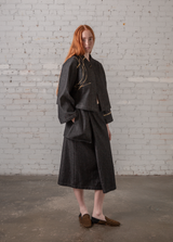 Sprite Jacket in Denim with Kintsugi