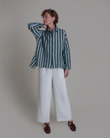 Beverly Shirt in Vintage Japanese Cotton Tie Dye