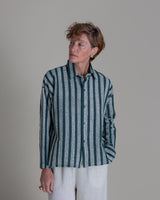 Beverly Shirt in Vintage Japanese Cotton Tie Dye