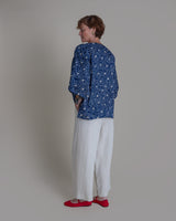Kimono Tee in Vintage Japanese Silk Tie Dye