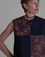 Noma Vest in Vintage Japanese Silk