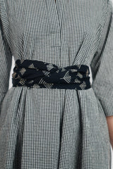 Velcro Twist Belt in Vintage Japanese Printed Cotton