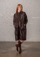 Japan Dress in Nuno Heatmolded Velvet