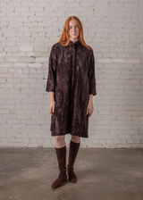 Japan Dress in Nuno Heatmolded Velvet