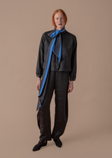 Mini Shirt in Vintage Japanese Silk Damask