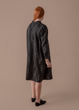 Japan Dress in Vintage Japanese Silk Damask