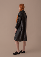 Japan Dress in Vintage Japanese Silk Damask