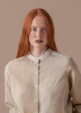 Mini Shirt in Vintage Japanese Linen Mix