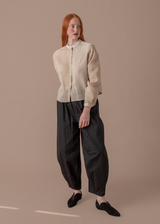 Mini Shirt in Vintage Japanese Linen Mix