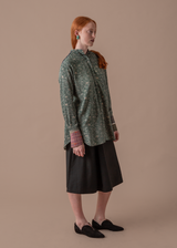 Madison Shirt in Vintage Japanese Silk Print Mix