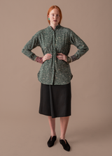 Madison Shirt in Vintage Japanese Silk Print Mix