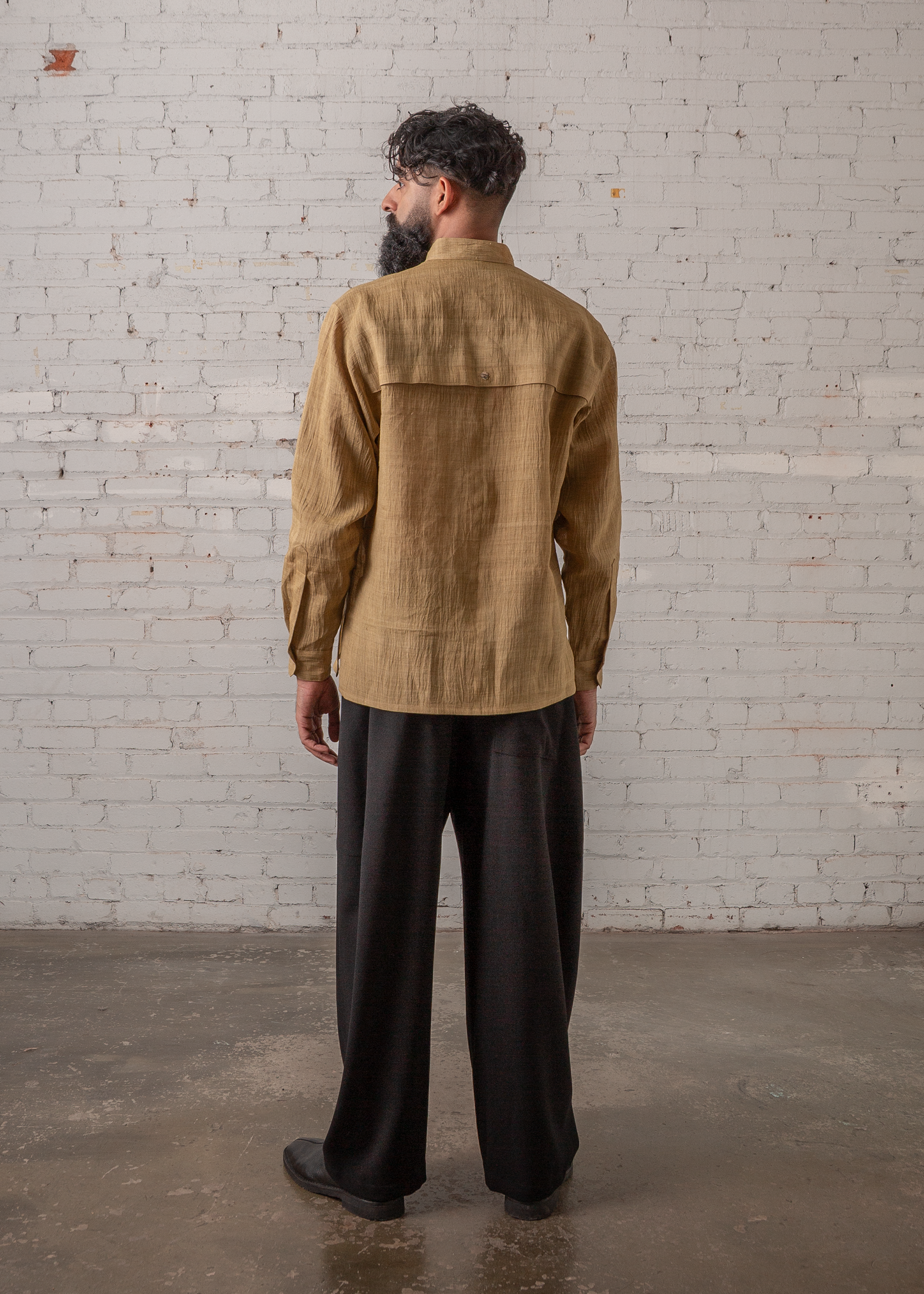 Marc Shirt in Vintage Japanese Linen