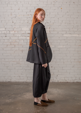 Arai Pant in Wool Pinstripe