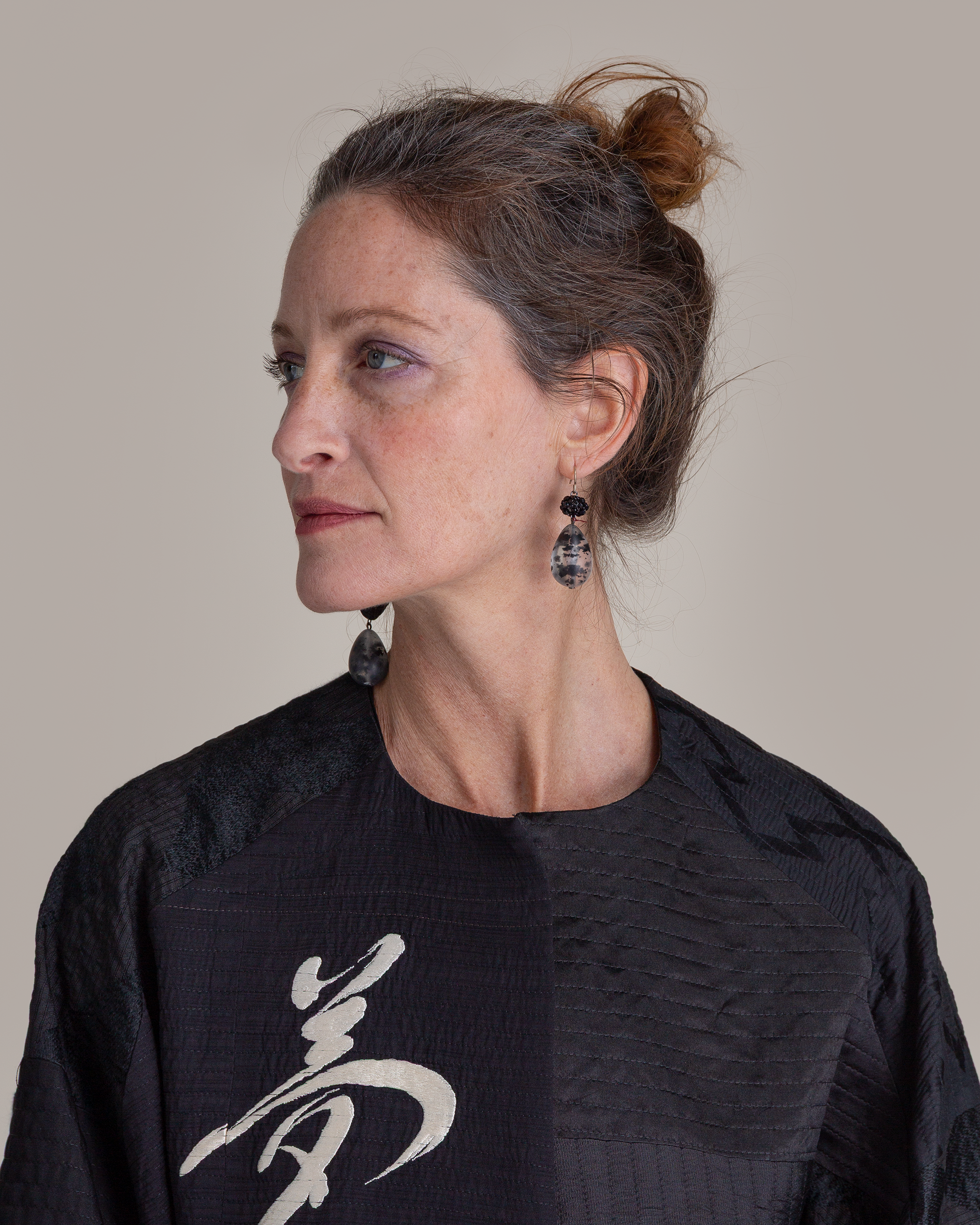 Asymmetrical Acrylic Drop Earrings