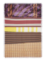 Scarf in Forest Stripes