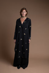 Long Lotus Dress in Vintage Japanese Silk