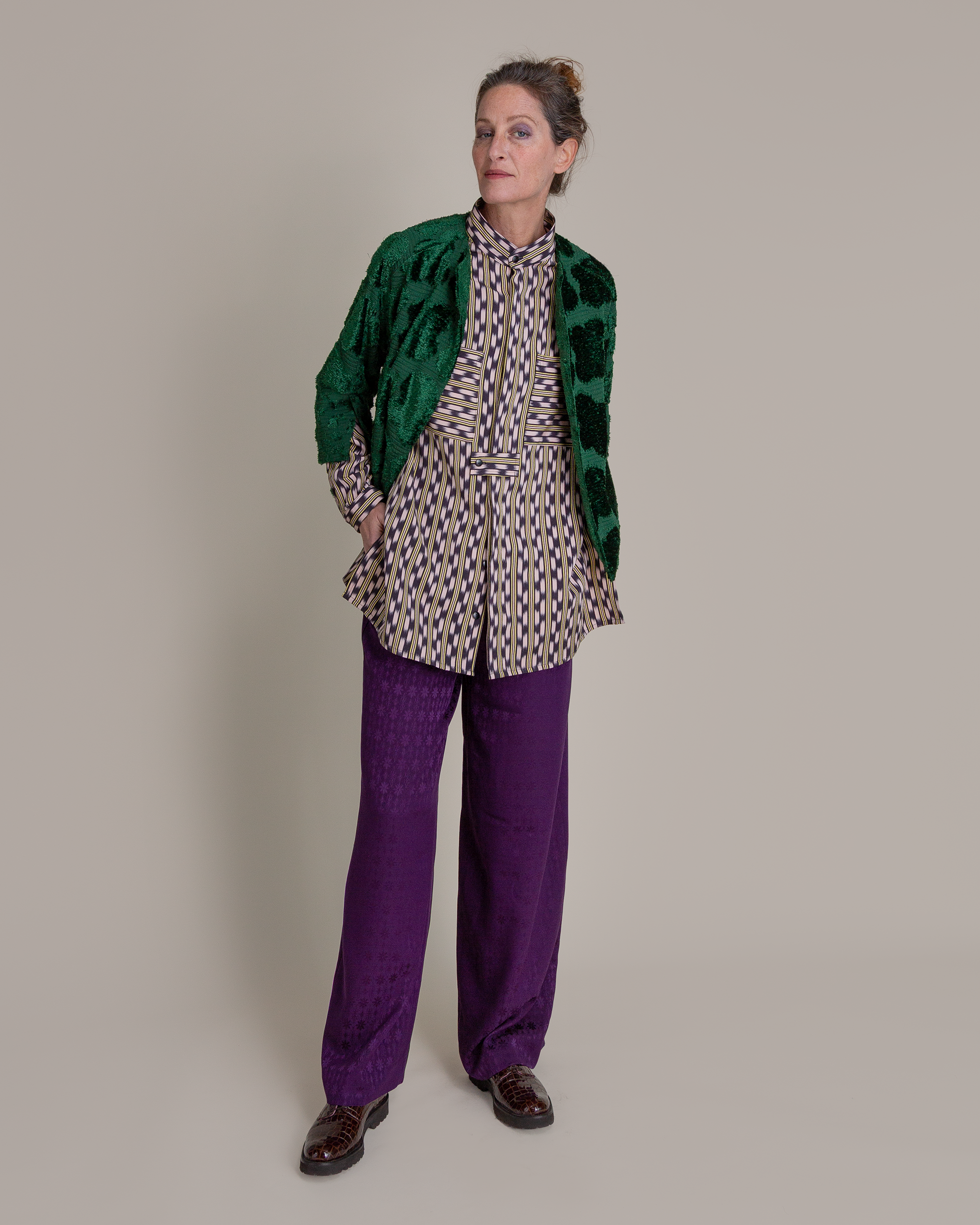 Party Jacket in Nuno Mayumi