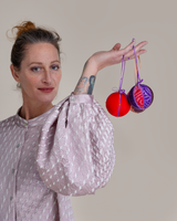 Ball Ornament Balls in Vintage Japanese Silk