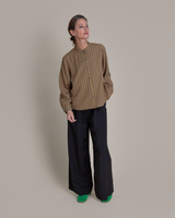 Mini Shirt in Vintage Japanese Silk Stripe