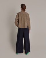 Mini Shirt in Vintage Japanese Silk Stripe