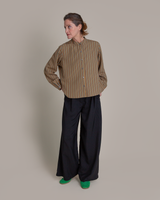 Mini Shirt in Vintage Japanese Silk Stripe