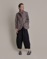 Christina Jacket in Vintage Japanese Silk Checkers