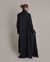 Long Ginza Dress in Vintage Japanese Silk Damask