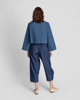 Sprite Jacket in Dotted Cotton Denim