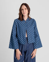 Sprite Jacket in Dotted Cotton Denim