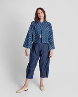 Sprite Jacket in Dotted Cotton Denim