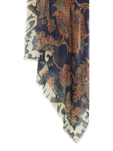 Scarf in Cashmere Mosaic Floral