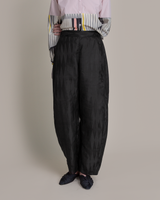 Curve Pant in Vintage Japanese Silk Harlequin