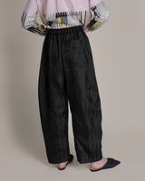 Curve Pant in Vintage Japanese Silk Harlequin