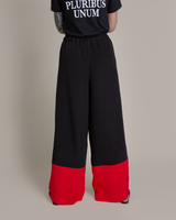 PJ Pant in Silk Crepe with Red Band