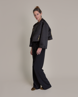 Sprite Jacket in Vintage Satin with Kintsugi