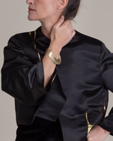 Torqued Curve Bracelet