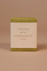 Vetiver with French Green Clay Bar Soap