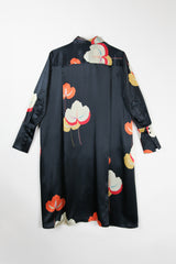 Ginza Dress in Asiatica Silk Print Floral