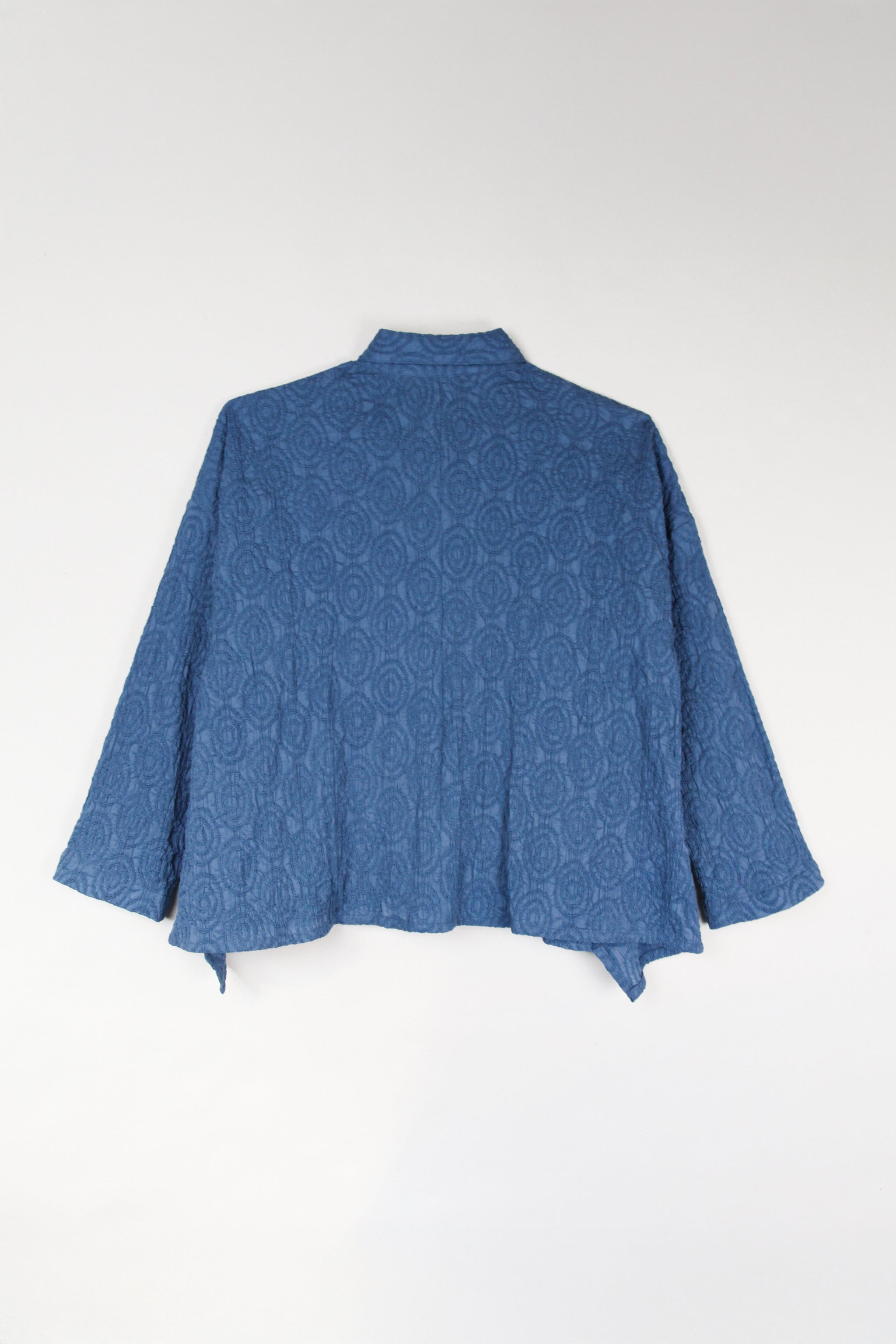 Beverly Shirt in Blue Nuno Coin